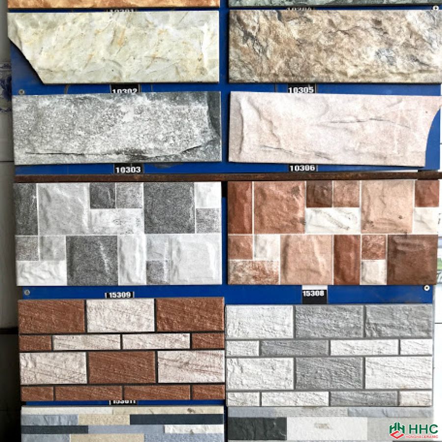 Gạch trang trí mặt tiền 1530
